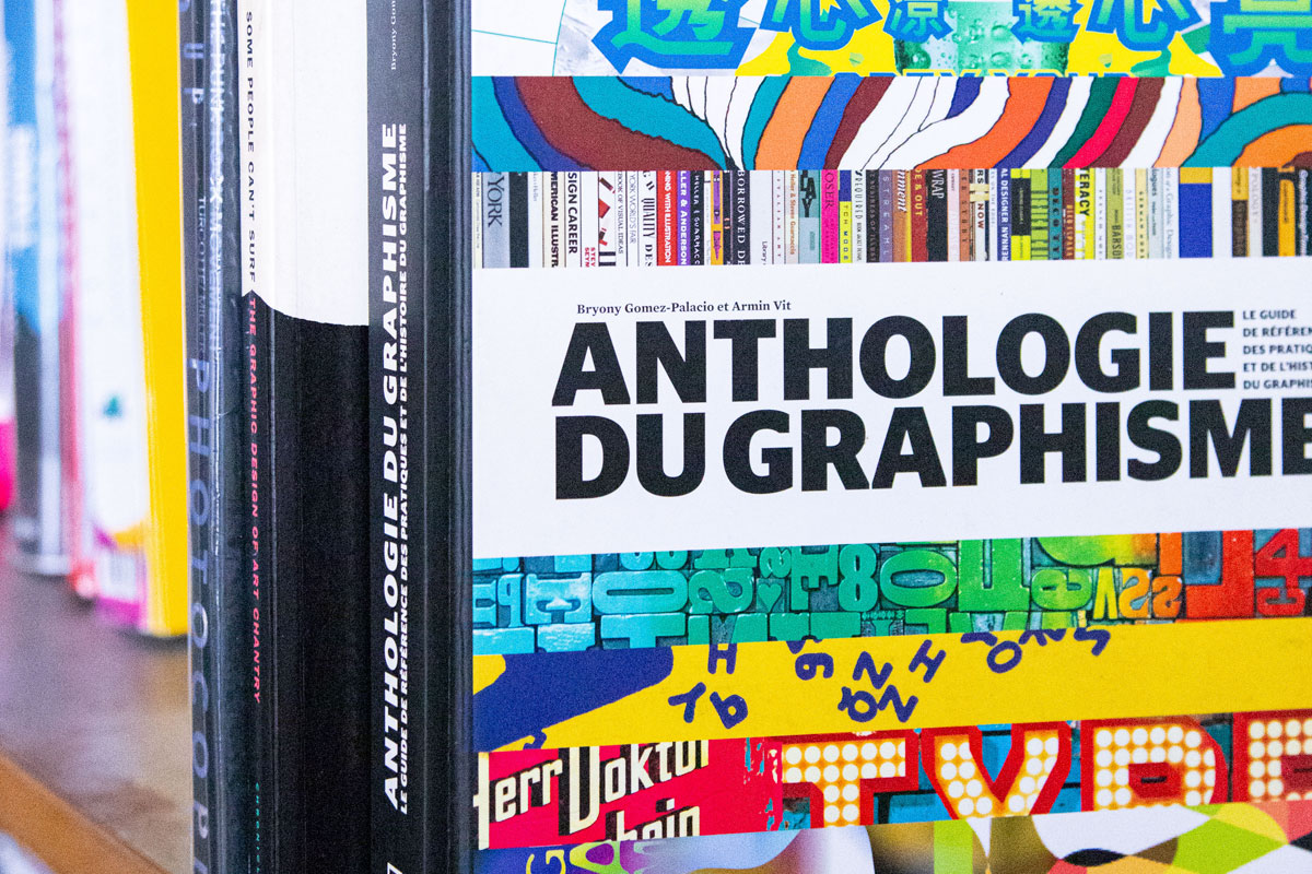 Couverture d’un livre sur l’Anthologie du Graphisme.